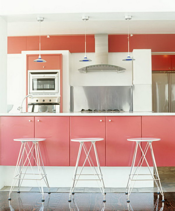 80+ Cool Kitchen Cabinet Paint Color Ideas