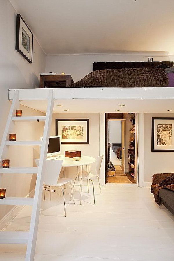 small loft beds