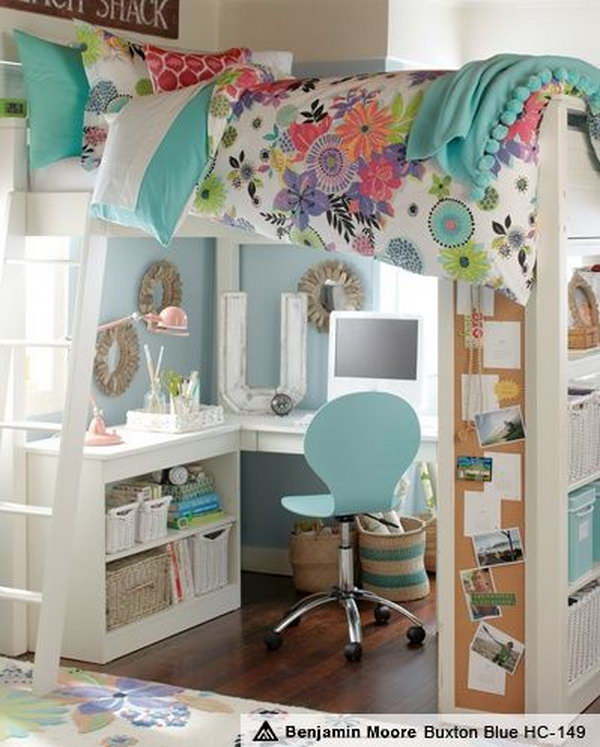 cool loft beds for girls