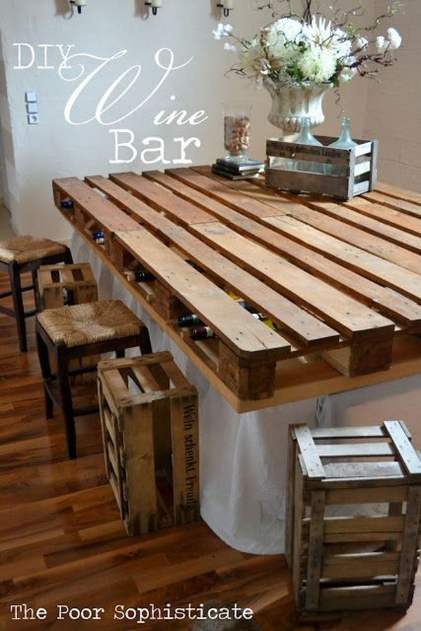 40+ Creative DIY Pallet Furniture Project Ideas &amp; Tutorials