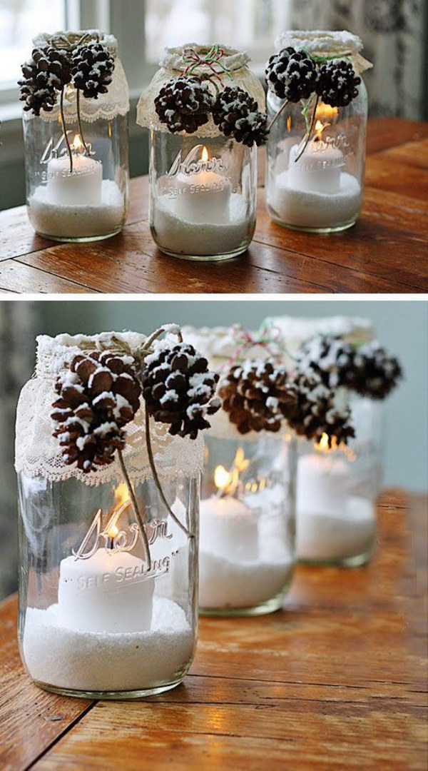 30 Beautiful Pinecone Decorating Ideas & Tutorials for Holiday