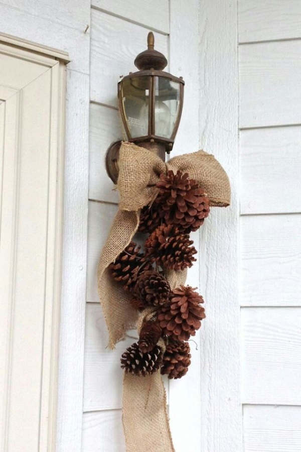 30 Beautiful Pinecone Decorating Ideas & Tutorials for Holiday