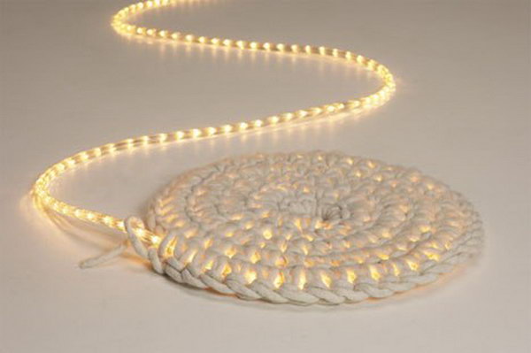 DIY LED Carpet. 