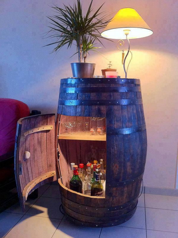 15 Creative DIY Wine Barrel Project Ideas