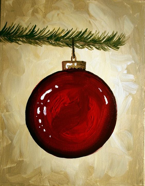 [30+] Christmas Tree Painting Ideas On Canvas