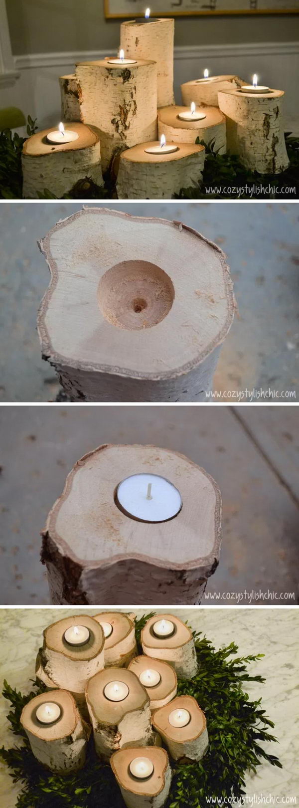 20 Cool Tree Stump and Log DIY Projects