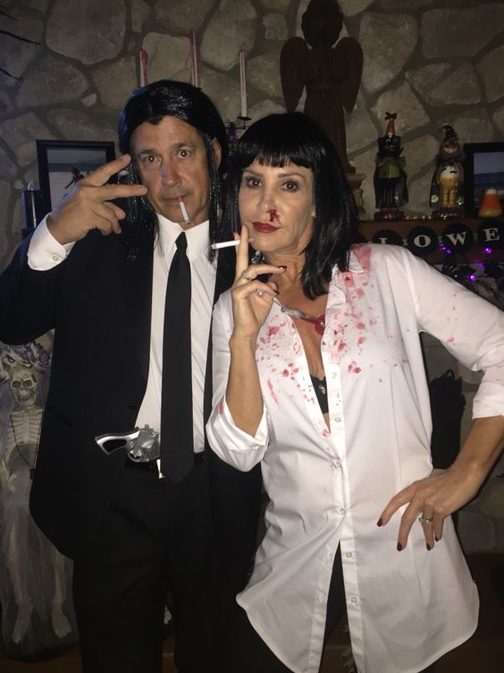 Pulp Fiction Couple Costume. 