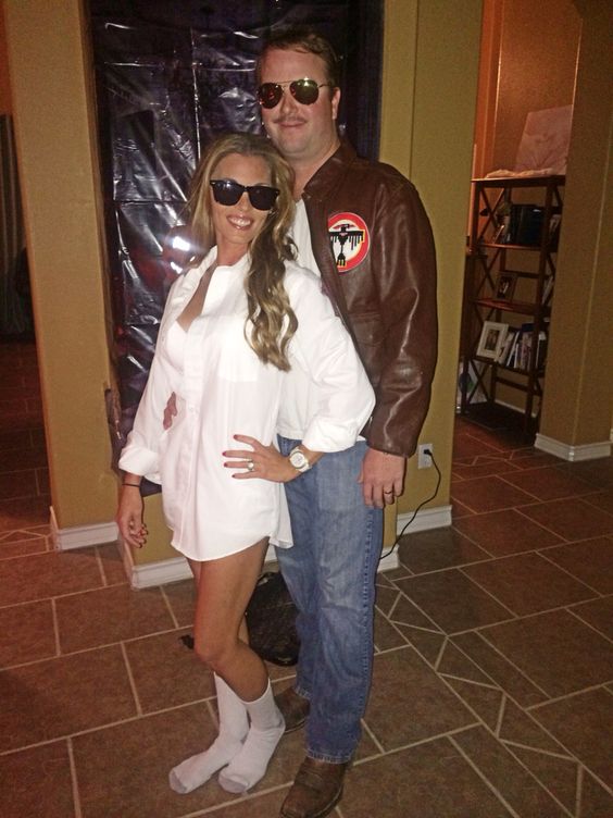 Risky Business Couple Costume. 