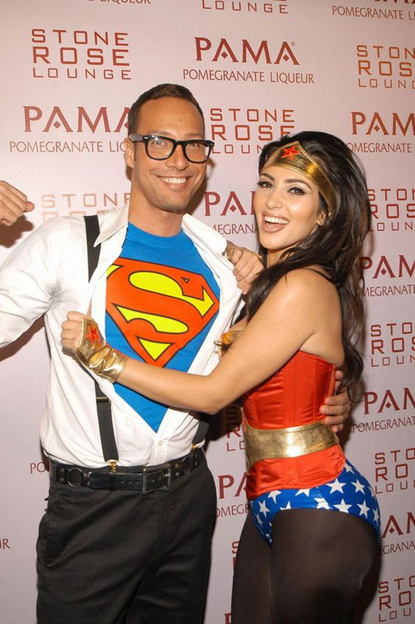 Superhero Couple Costumes. 